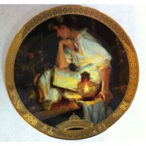 Masterpeace Collection Dan Gerhartz "Peace" Collector's Plate‎ NIB